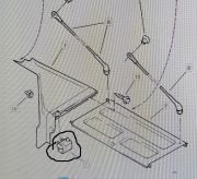 Halter Hutablage