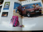 Frontera Prospekt, 8 Seiten + Postkarte
