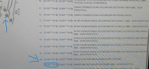 Klammer, Halteklammer, Sicherungsklammer Heizungsgestänge, Heizungszug