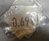 Aufkleber Achslast 0,69 t