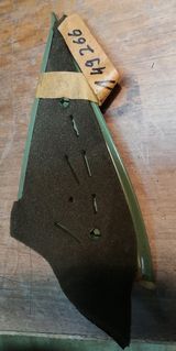 Türdreieck, Spiegelverkleidung, rechts, grün