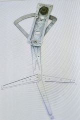 Fensterheber, Scherenfensterheber, rechts, 3trg manuell