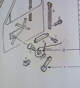 UNTERLEGSCHEIBE,KURBEL-FENSTERHEBEL,BEIGE (KOMB. 105)