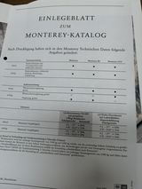 Prospekt, 24 Seiten + Einlegeblatt