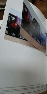 Frontera Prospekt, 8 Seiten + Postkarte