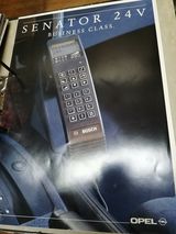 Senator B 24V Telefonwerbung, Einzelblatt