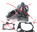 Dichtung Wasserpumpe 2,5 TD