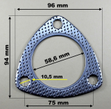Auspuff Dichtung, Dreiecksdichtung, Katalysator