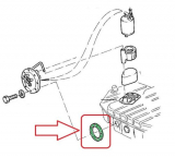 Dichtung Tankgeber, Benzinpumpe im Tank, Tankanzeige, Kraftstoffpumpe