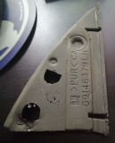 Spiegeldreieck links vom FL die Gummidichtung