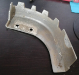 Endspitze, Kappe , Abdeckung Seitenschweller links, hinten