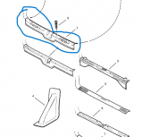 Laderaum Kantenabdeckung, Innenverkleidung