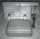 Lüftungslammellen, Luftdüsen, links, grau