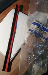 Tigra Heckklappe Wasserabweiser, Gummistreifen zum Aufkleben