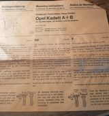 Kadett A + B Satz Schmutzlappen