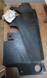 Luftleitpanel, Luftstromführung, vorm Kühler