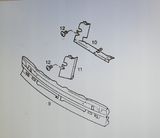 Luftleitpanel, Luftstromführung, vorm Kühler