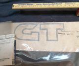 GT - Aufkleber