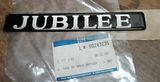 Jubilee Schriftzug, Aufkleber