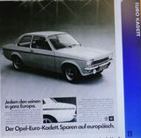 Euro Kadett Zierstreifen
