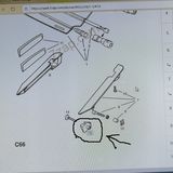 Halter Laderaumabdeckung links