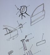 Abdeckung ASP Dreieck innen