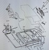 Zwischenplatte Verdeckgriff 2 mm